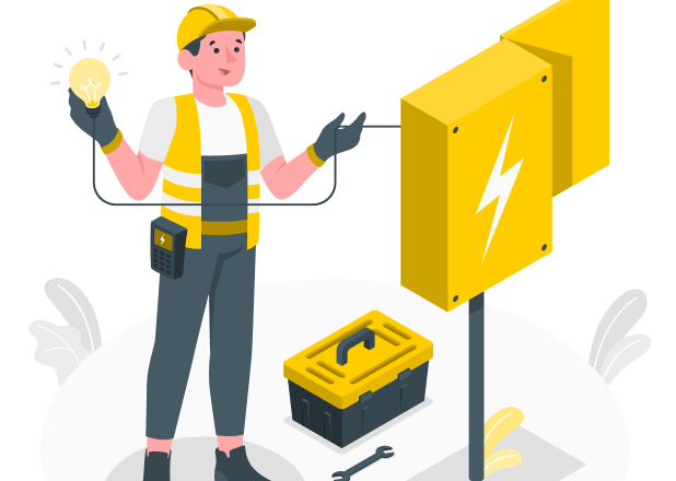 Electrician Illustration